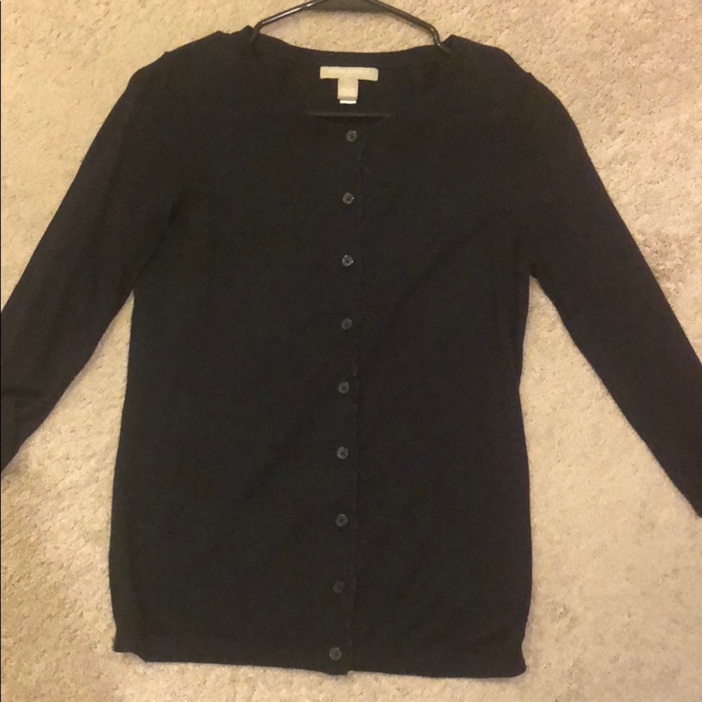 Banana republic cardigan black xs